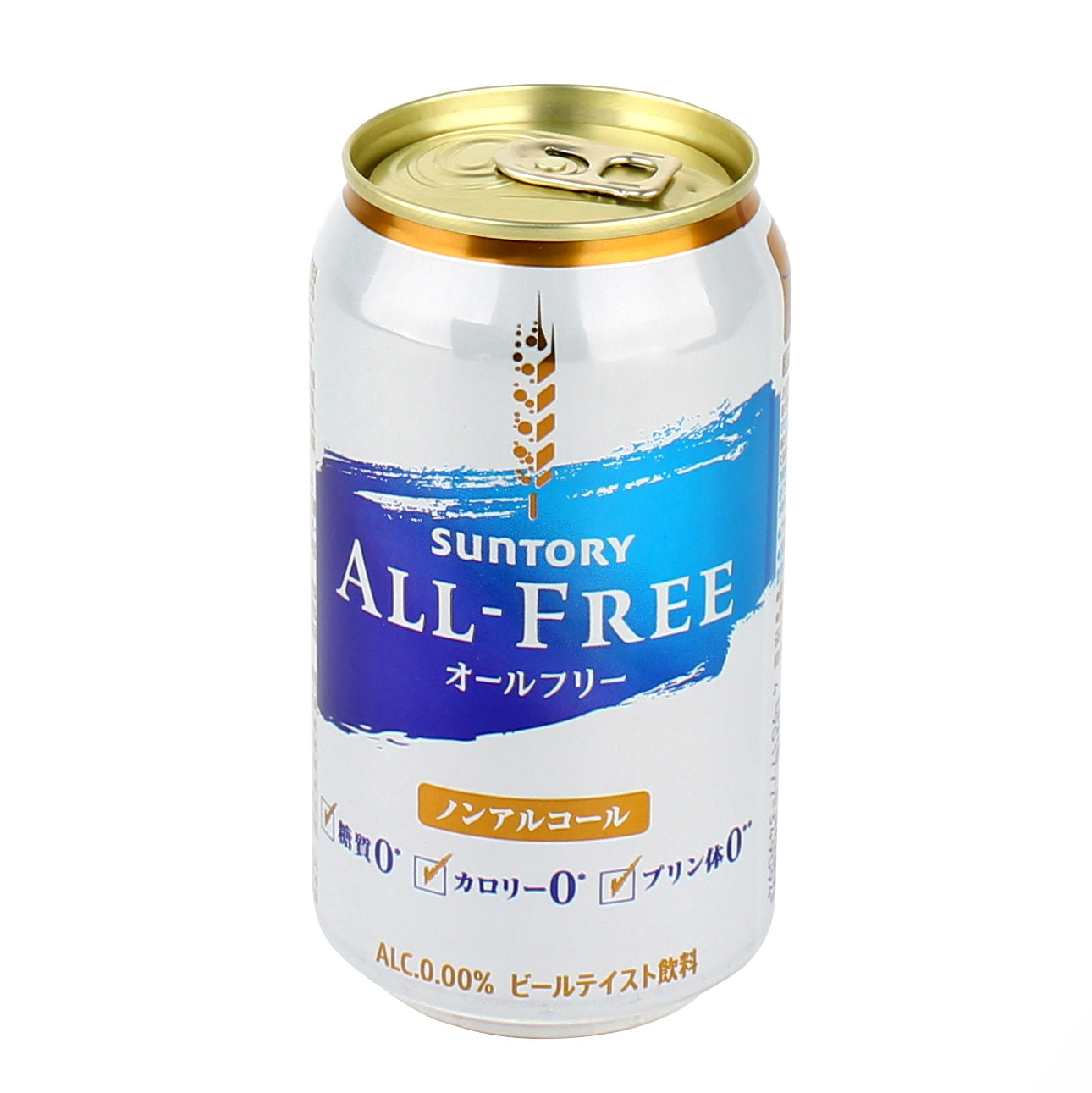 Suntory All-Free Non-AlcoholicBeer 0% 350ml Can