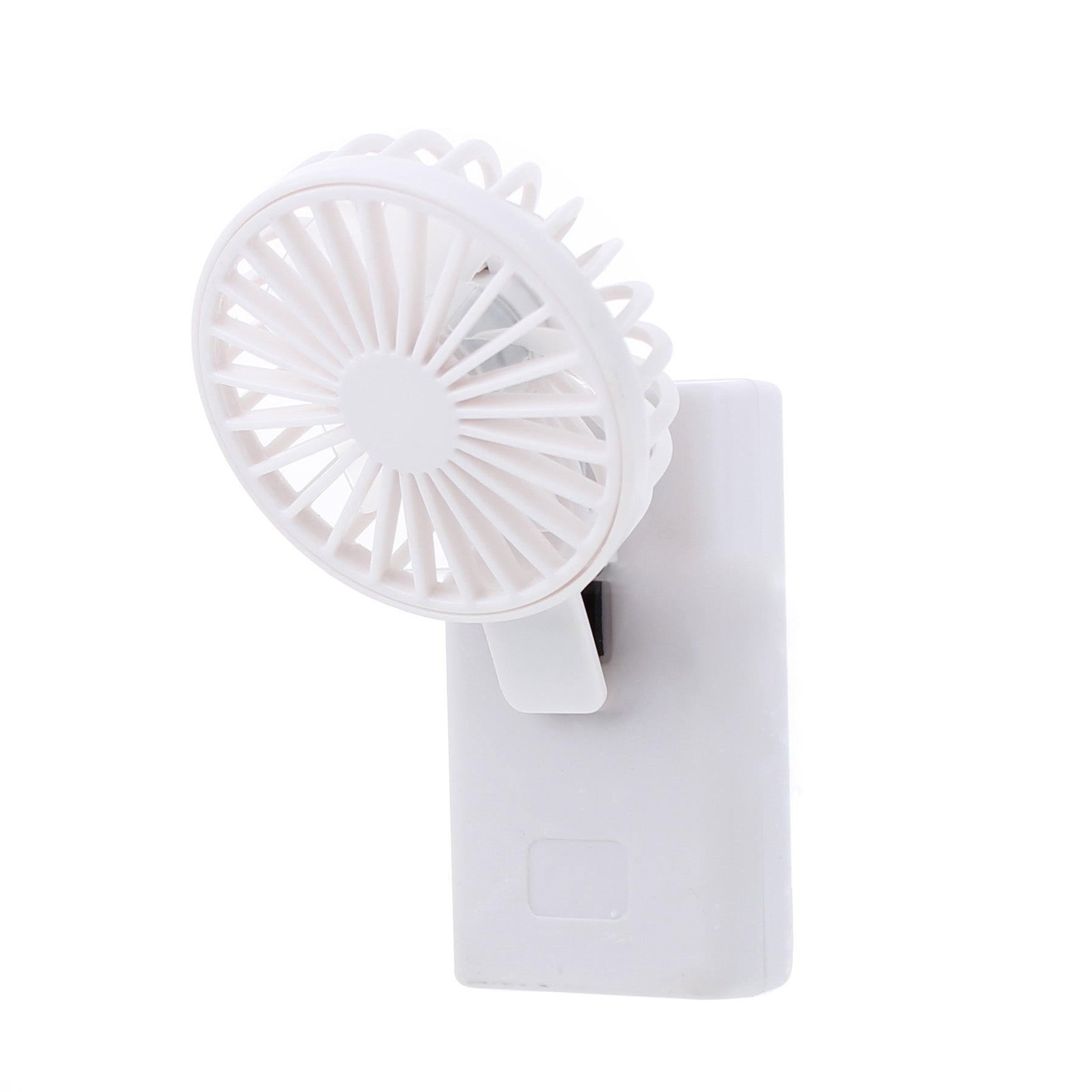 Mini Portable Fan with Clip (White) | Oomomo Canada