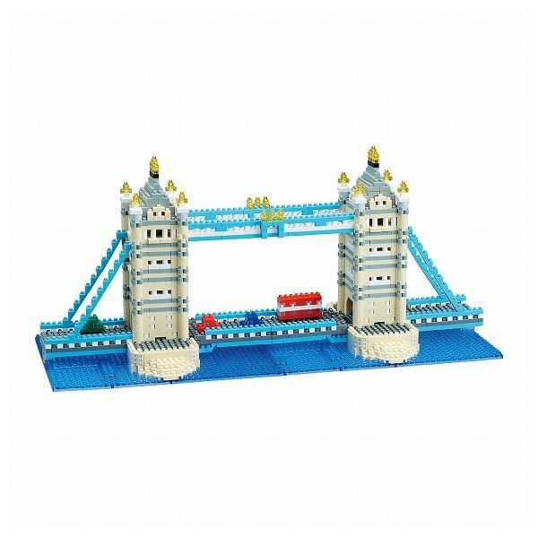 Kawada Nanoblock Landmark Tower Bridge Deluxe Edition