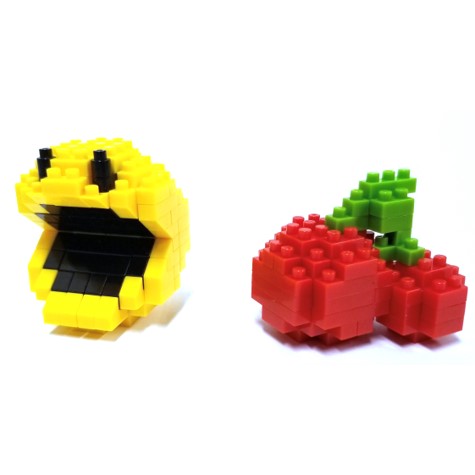 Kawada Nanoblock Pac-Man & Cherry