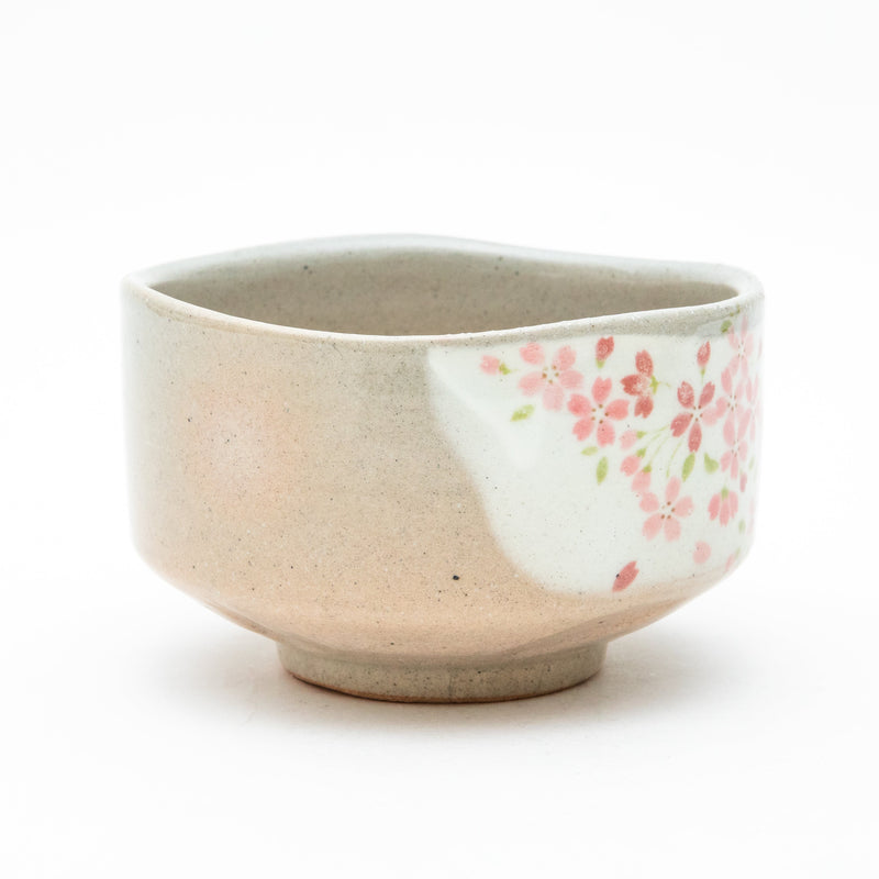 12.5cm Cherry Blossoms For Gift In Box Porcelain Matcha Tea Bowl