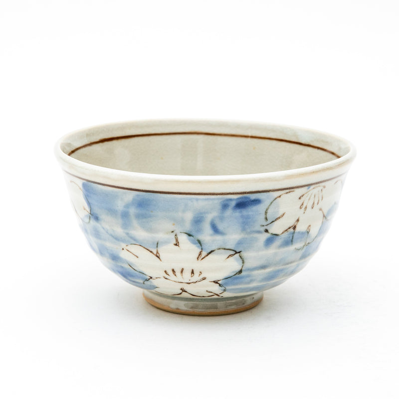 2pcs 12cm 6cm Flowers For Gift In Box Ceramic Rice Bowls