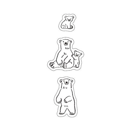 Kitera Shoij Animal Parade Simple Deco Seal Sticker