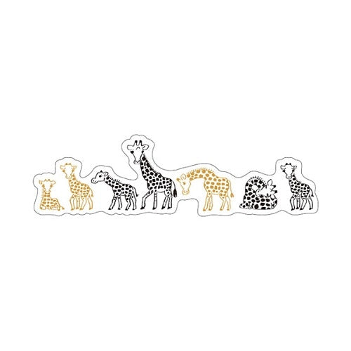 Kitera Shoij Animal Parade Simple Deco Seal Sticker