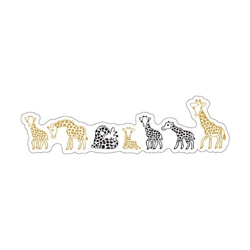 Kitera Shoij Animal Parade Simple Deco Seal Sticker