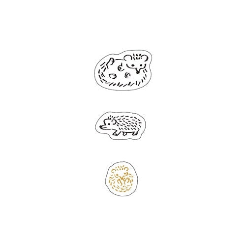 Kitera Shoij Animal Parade Simple Deco Seal Sticker