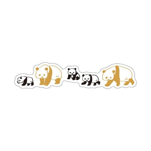 Kitera Shoij Animal Parade Simple Deco Seal Sticker