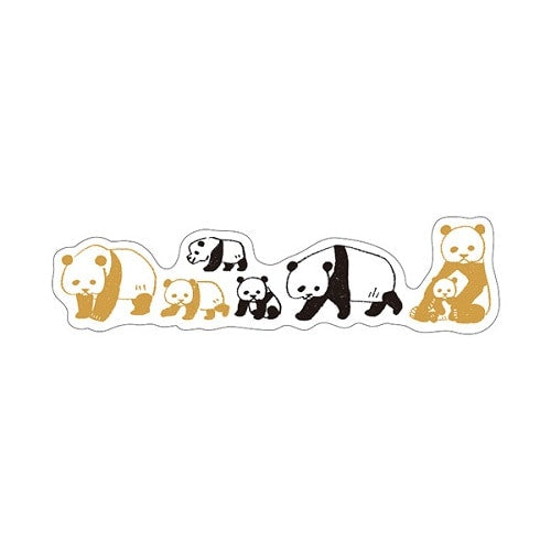 Kitera Shoij Animal Parade Simple Deco Seal Sticker