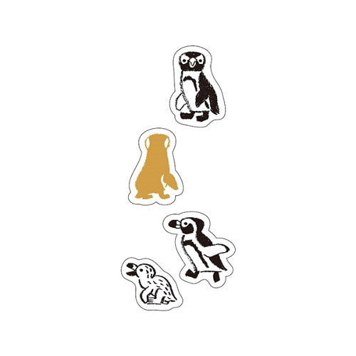 Kitera Shoij Animal Parade Simple Deco Seal Sticker