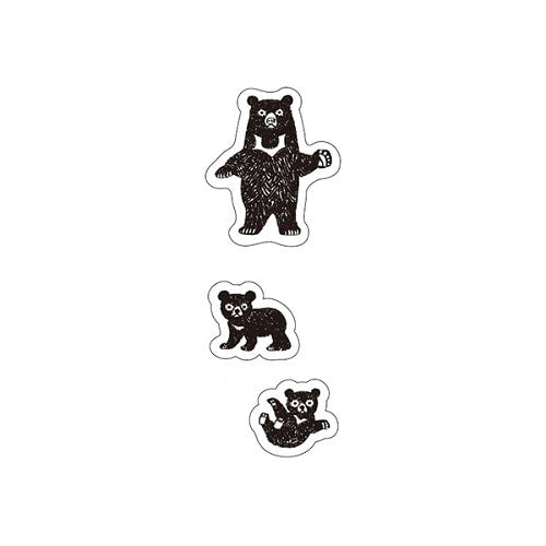 Kitera Shoij Animal Parade Simple Deco Seal Sticker