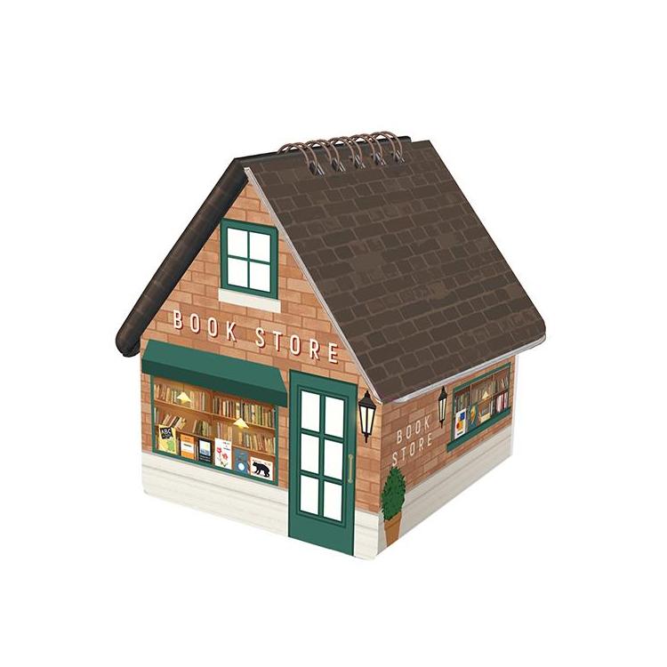 2025 Calendar (3D/House-Shaped/Bookstore/6.5x7x8cm/Greeting Life/SMCol(s): Brown)