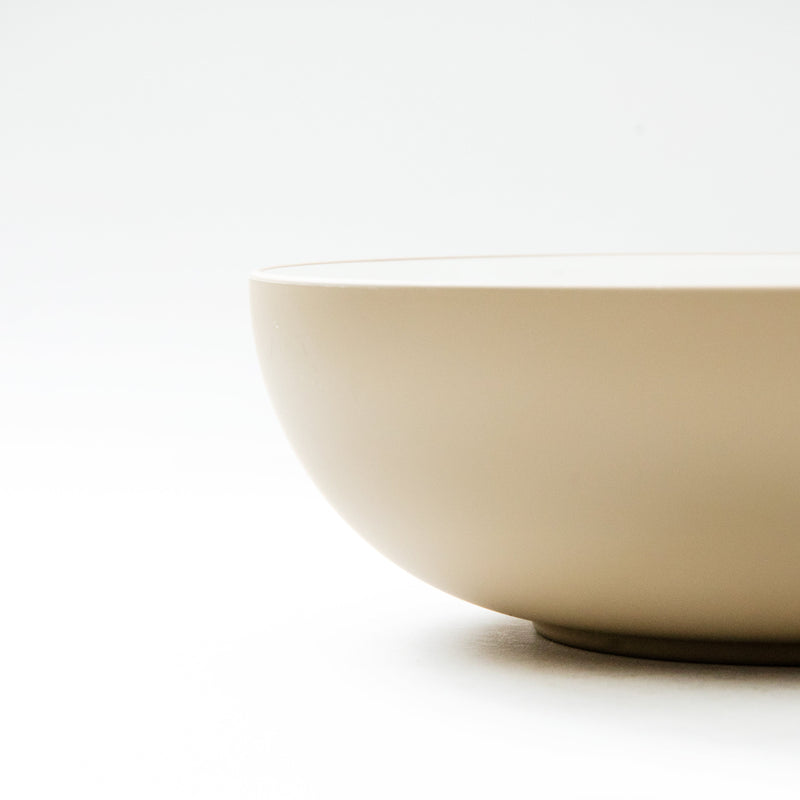 Bowl (PET/ABS/Water Repellent/Dishwasher Safe/Round/¯16cm/SMCol(s): Beige)