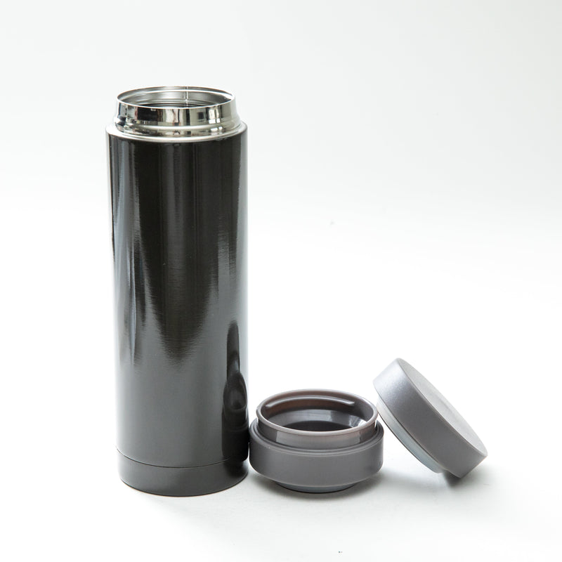 Thermal Bottle (Stainless Steel/Slim/330mL/6x6x19.5cm/SMCol(s): Black)