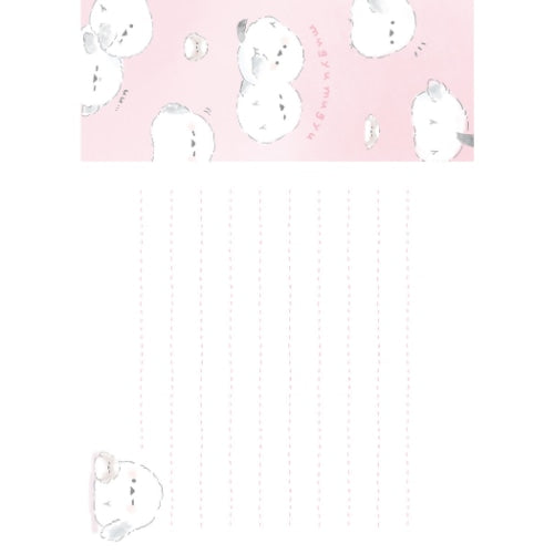 Q-Lia 108 Pages Long-Tailed Tit 6 Designs Memo Pad 