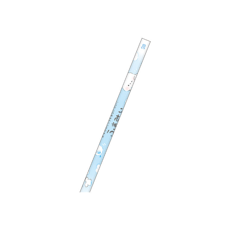 Pencil (2B/Fuamii Animals/Black/Kamio Japan/SMCol(s): Blue,White)