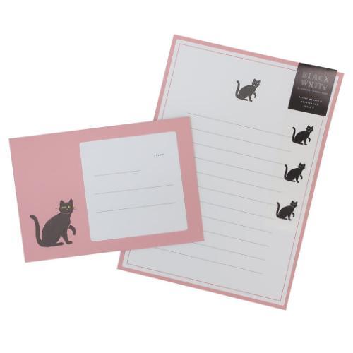 Green Flash Midnight Store Black White Letter Set Black Cat