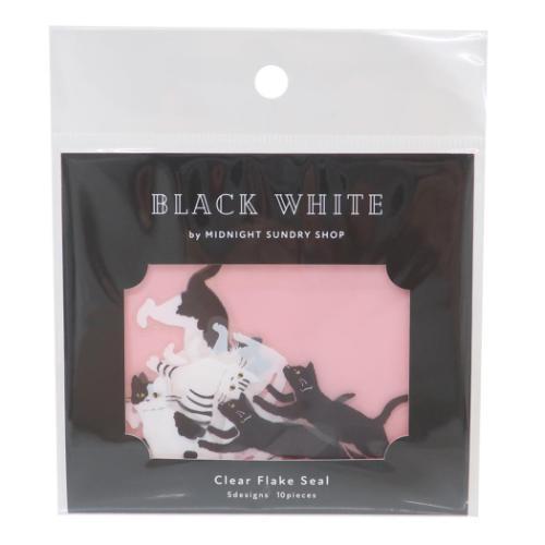 Green Flash Midnight Store Black White Clear Flake Seal Black Cat