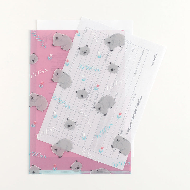 A5 Wombat 3 Pockets File Folder 