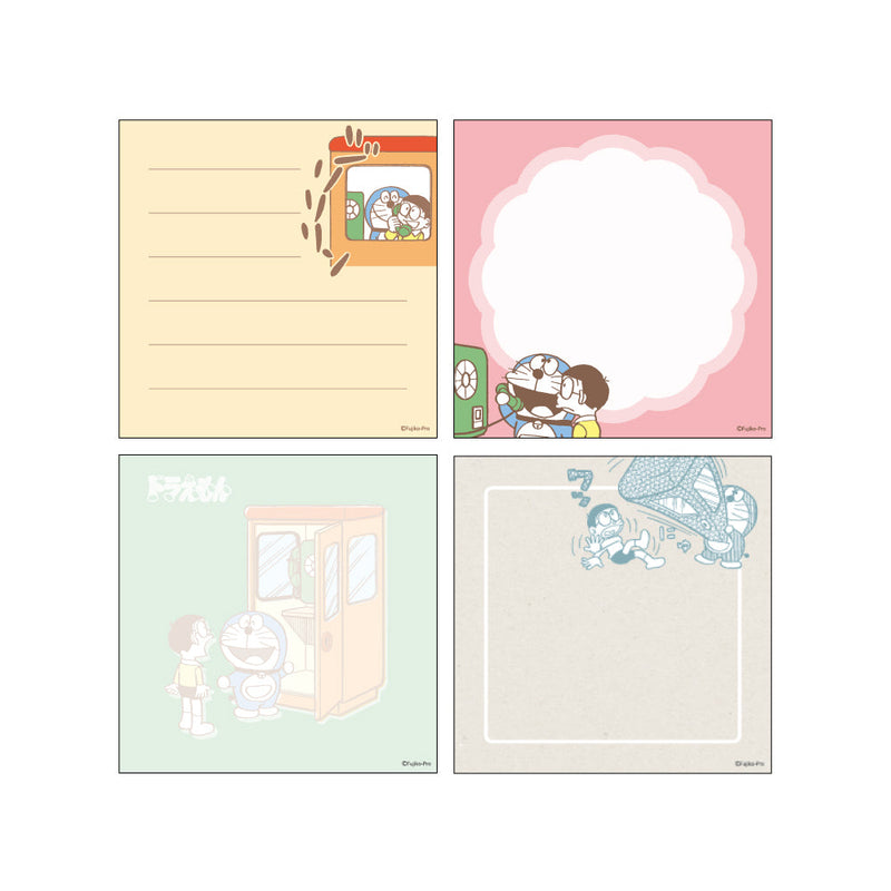 Green Flash Doraemon Memo Pad Square