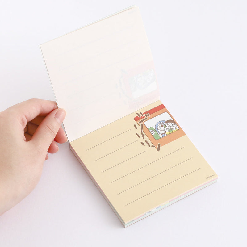 Green Flash Doraemon Memo Pad Square