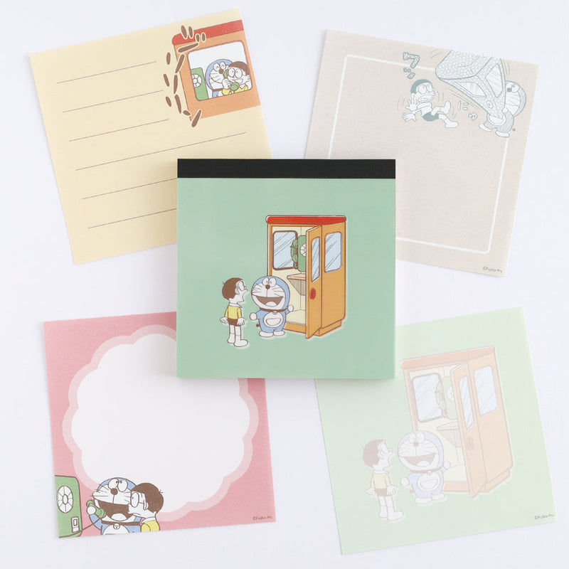 Green Flash Doraemon Memo Pad Square