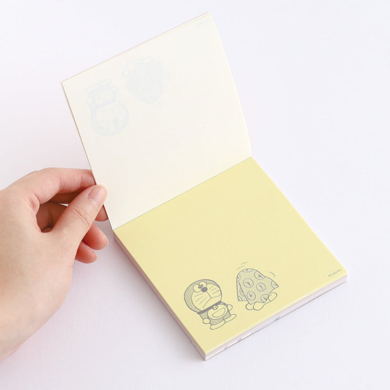 Green Flash Doraemon Memo Pad Square