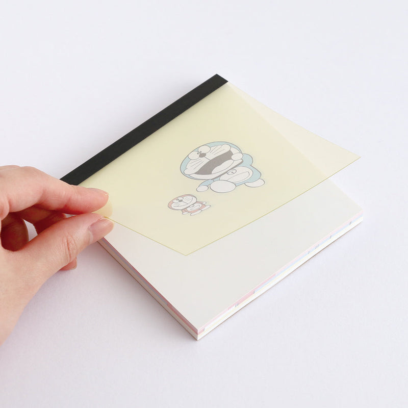 Green Flash Doraemon Memo Pad Square