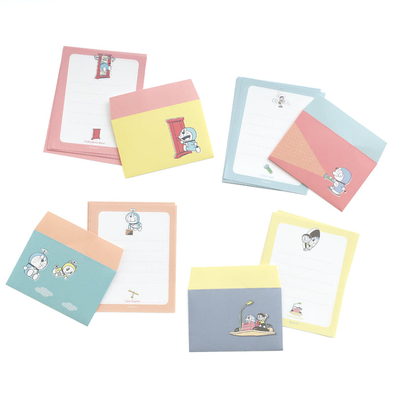 Green Flash Doraemon Mini Letter Set 