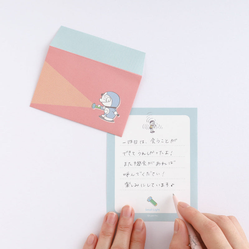 Green Flash Doraemon Mini Letter Set 