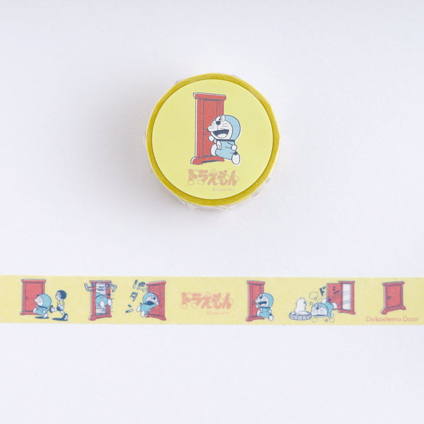 Green Flash Doraemon Masking Tape