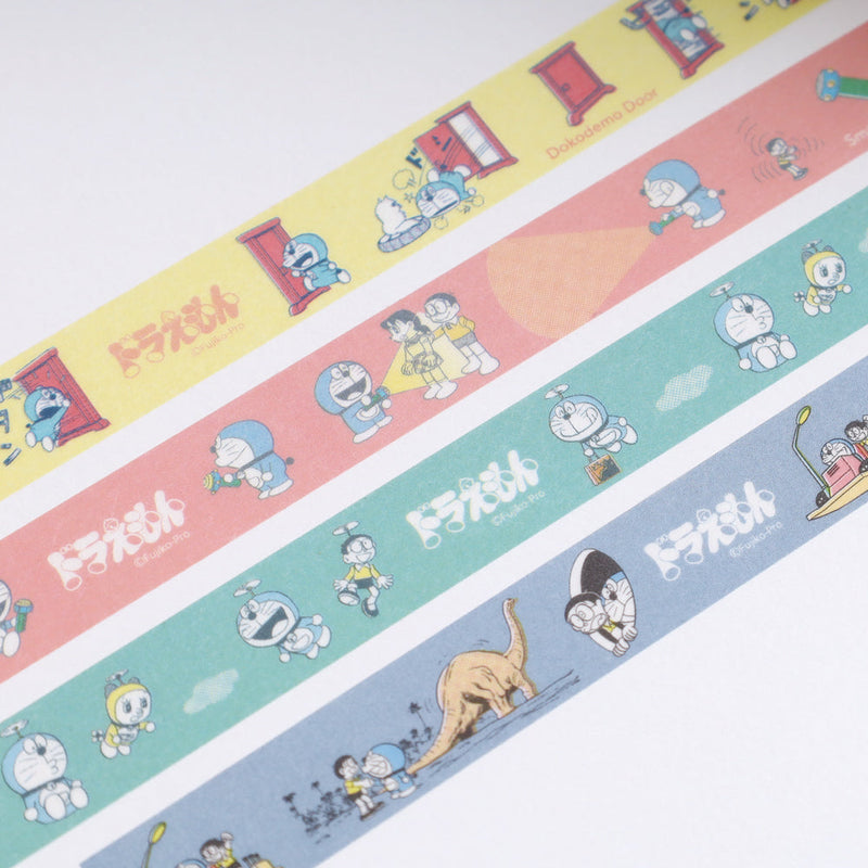 Green Flash Doraemon Masking Tape