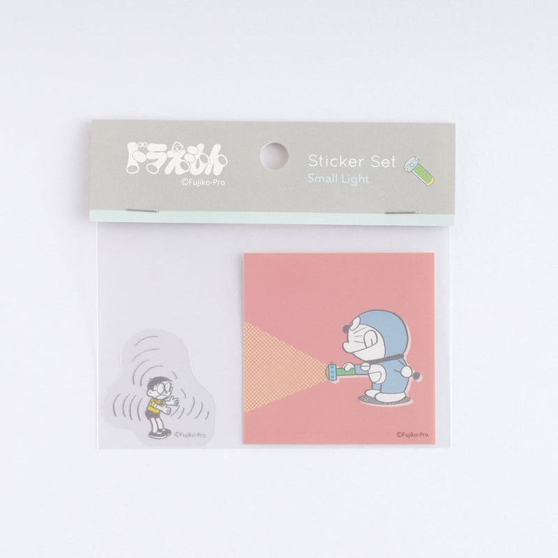 Green Flash Doraemon Sticker Set