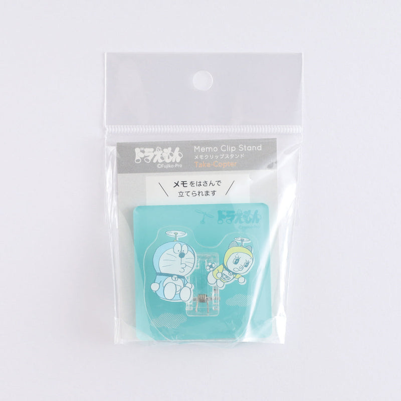 Green Flash Doraemon Memo Clip Stand