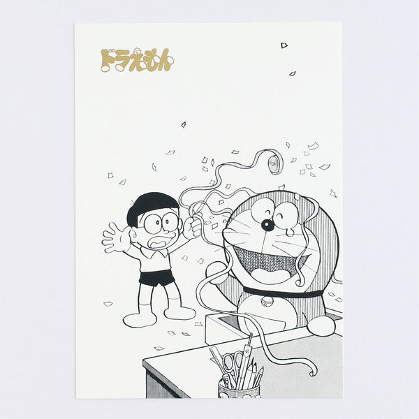 Green Flash Doraemon Postcard