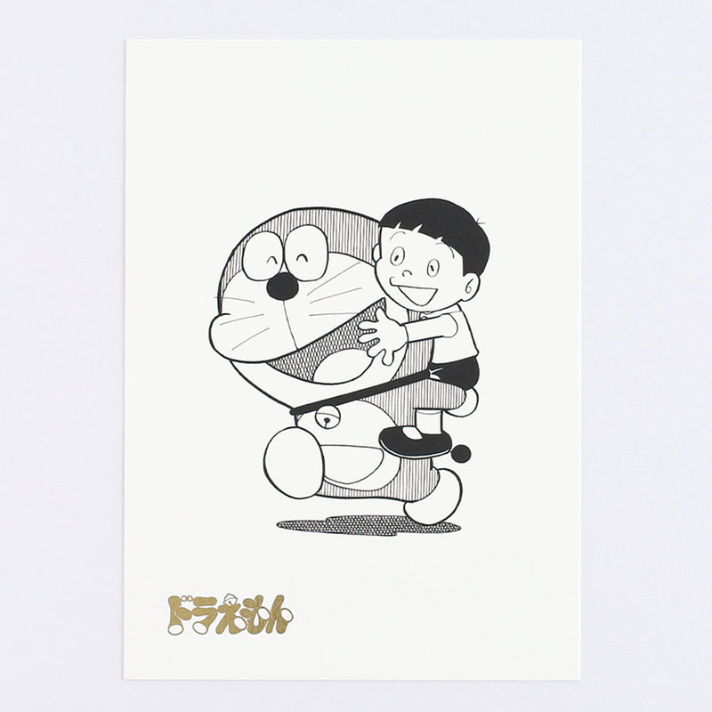 Green Flash Doraemon Postcard