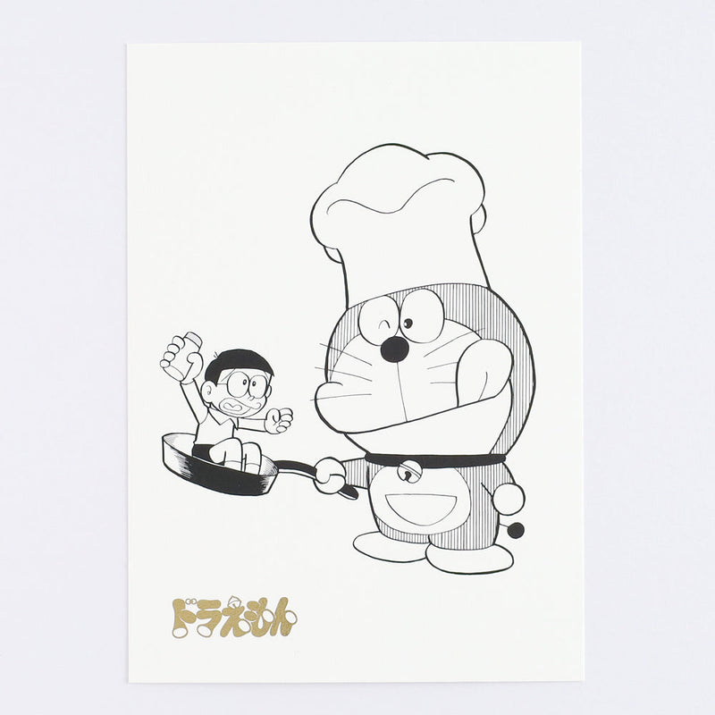 Green Flash Doraemon Postcard