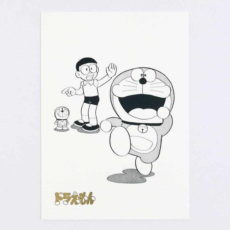 Green Flash Doraemon Postcard