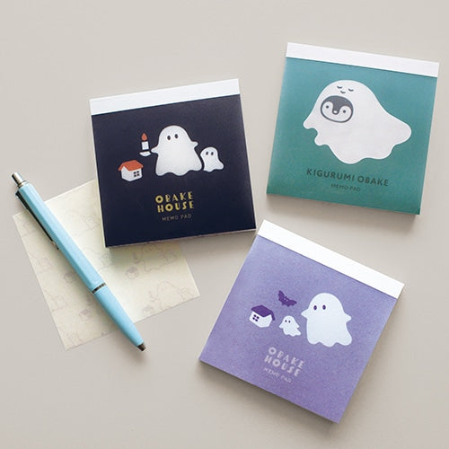 El Commune (100 Pages) Stand Ghost Costume Translucent Paper One Side Rough One Side Smooth Memo Pad