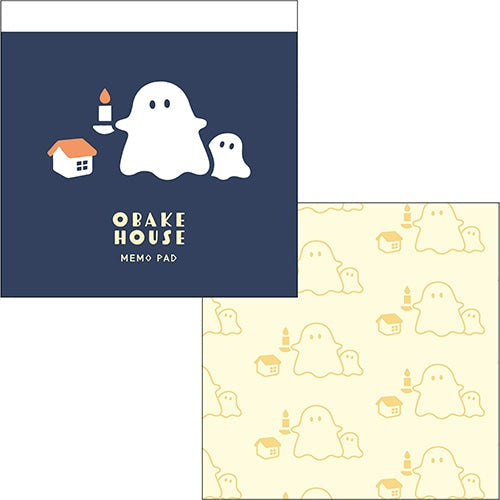 El Commune (100 Pages) Silent Ghost House Translucent Paper One Side Rough One Side Smooth Memo Pad