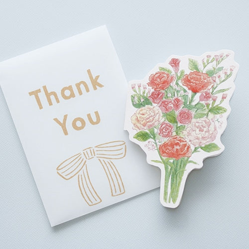 El Commun Bouquet Thank you Card