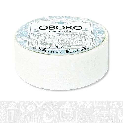 Seal-Do Oboro Shinzi Katoh Masking Tape - Bird Cage