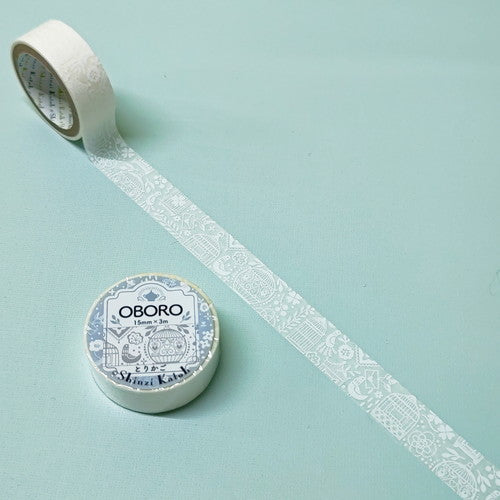 Seal-Do Oboro Shinzi Katoh Masking Tape - Bird Cage