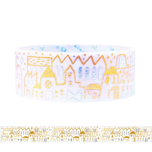 Hoshi Akari Masking Tape Houses