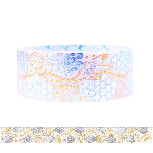 Hoshi Akari Masking Tape Grapes & Birds