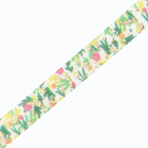 BGM Masking Tape Foil Stamping 5mm x 5m Flower Blooms