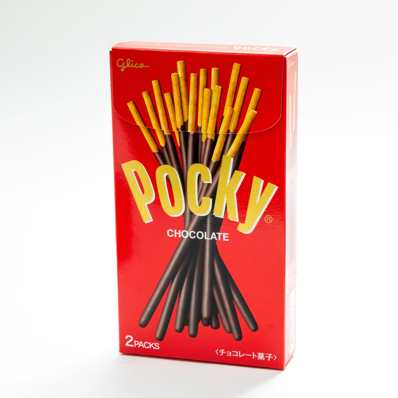 Glico Pocky Chocolate Cream Coated Biscuit Sticks 2 Packs