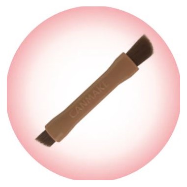 Canmake Styling Dual Eyebrow 01 Natural Brown