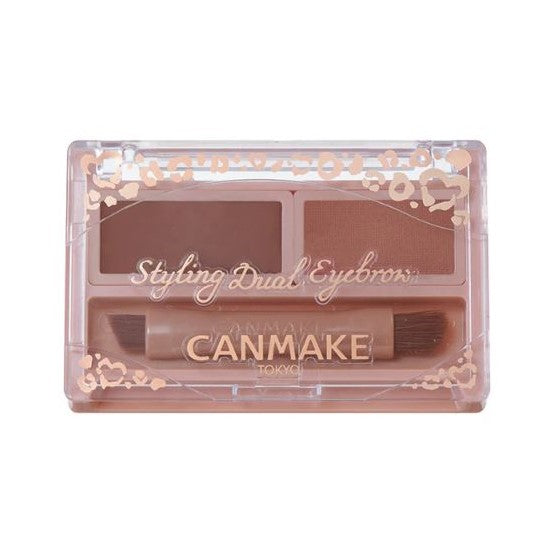 Canmake Styling Dual Eyebrow 03 Rose Fog