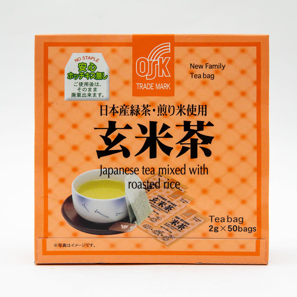 OSK: GENMAI CHA SUPER PREMIUM JAPANESE BROWN RICE GREEN TEA BAG