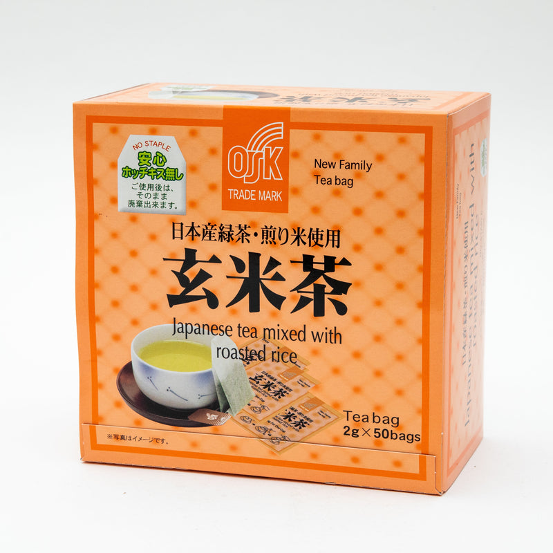 OSK: GENMAI CHA SUPER PREMIUM JAPANESE BROWN RICE GREEN TEA BAG